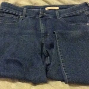 LEVI’S Midrise Skinny soft jeans, 14